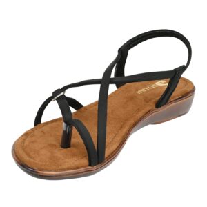 Stylish Women’s Crisscross Flat Sandals