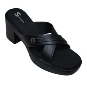 Trendy Mid Heel Casual Slip-On