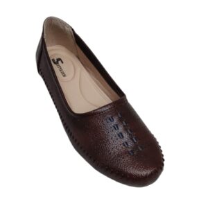 Classic Perforated Comfort Flats for Women