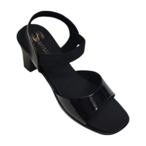 Women's Elegant Open-Toe Mid-Heel Sandals | Comfortable Daily Wear Block Heels