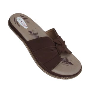 Women’s Bow Knot Comfort Flats – Stylish Everyday Slip-On Sandals